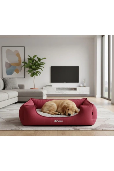 PATİTEX Kedi-köpek Yatak - Yıkanabilir Yatak -Gabardin Kumaş -Kaliteli Köpek Yatakları ürün görseli 1
