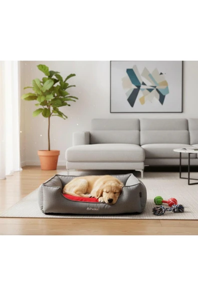 PATİTEX Kedi-köpek Yatak - Yıkanabilir Yatak -Gabardin Kumaş -Kaliteli Köpek Yatakları ürün görseli 1
