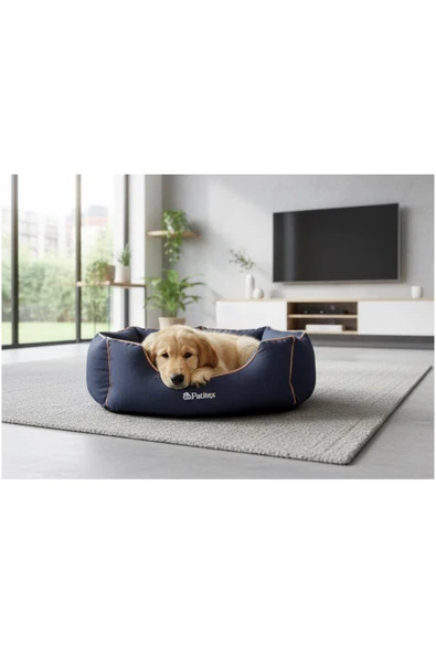 PATİTEX Lüx Konfor Koltuk- Kedi Köpek Yatak- Kendinden Minderli -Yıkanabilir - Gabardin Kumaş- Koltuk Yatak ürün görseli 1