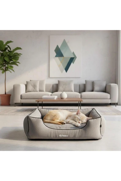 PATİTEX Kedi-Köpek Yatak - Yıkanabilir Yatak -A Kalite Kumaş -Kaliteli Kedi-Köpek Yatakları ürün görseli 1