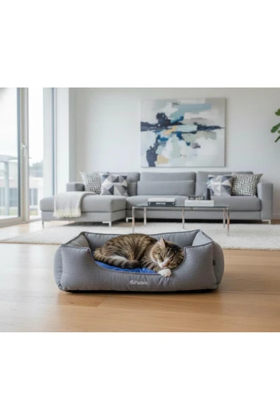 PATİTEX Kedi-köpek Yatak - Yıkanabilir Yatak -Gabardin Kumaş -Kaliteli Köpek Yatakları ürün görseli 1