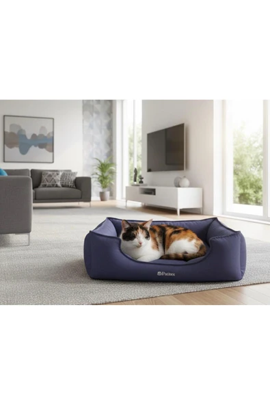 PATİTEX Kedi-köpek Yatak - Yıkanabilir Yatak -Gabardin Kumaş -Kaliteli Köpek Yatakları ürün görseli 1