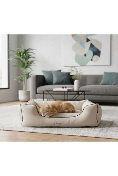PATİTEX Kedi-Köpek Yatak - Yıkanabilir Yatak -A Kalite Kumaş -Kaliteli Kedi-Köpek Yatakları ürün görseli 1