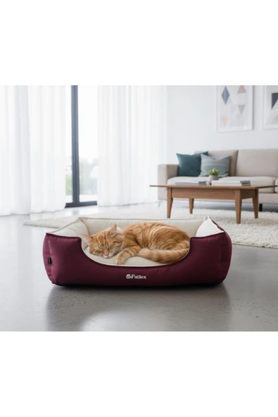 PATİTEX Kedi-Köpek Yatak - Yıkanabilir Yatak -A Kalite Kumaş -Kaliteli Kedi-Köpek Yatakları ürün görseli 1