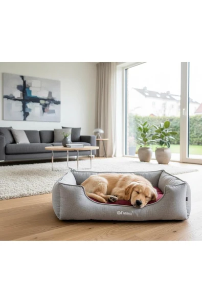 PATİTEX Kedi-köpek Yatak - Yıkanabilir Yatak -Gabardin Kumaş -Kaliteli Köpek Yatakları ürün görseli 1