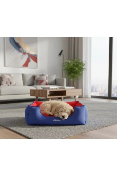 PATİTEX Kedi-köpek Yatak - Yıkanabilir Yatak -Gabardin Kumaş -Kaliteli Köpek Yatakları ürün görseli 1