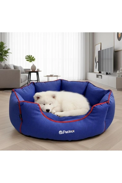 PATİTEX Lüx Konfor Koltuk- Kedi Köpek Yatak- Kendinden Minderli -Yıkanabilir - Gabardin Kumaş- Koltuk Yatak ürün görseli 1