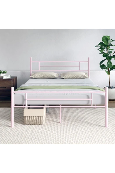 Özgök Tarım Özgök Tarım CNDHOME Metal Karyola HSN Metal Karyola Siyah Renk, Çift Kişilik, Ölçü Seçenekli 120x200 ürün görseli 1