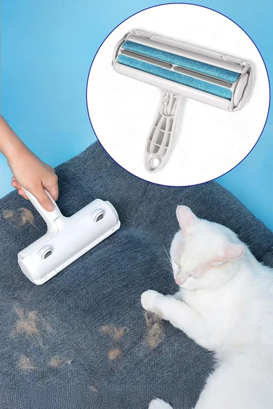 İronika 2 Yönlü Hazneli Elbise Yatak Koltuk Kedi Köpek Kıl Toz Toplayıcı Tüy Gırgırı ürün görseli 1