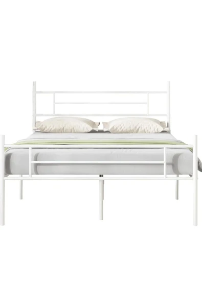 Özgök Tarım CNDHOME Metal Karyola HSN Metal Karyola Siyah Renk, Çift Kişilik, Ölçü Seçenekli 120x200 ürün görseli 1