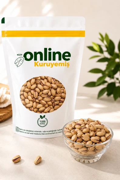 Online Kuruyemiş Antep Fıstığı Naturel 500 gr ürün görseli 1