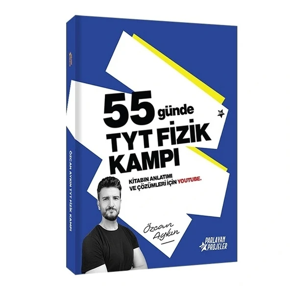 Özcan Aykın Yks 55 Günde Tyt Fizik Kampı Video Ders Takip Kitabı Yeni ürün görseli 1