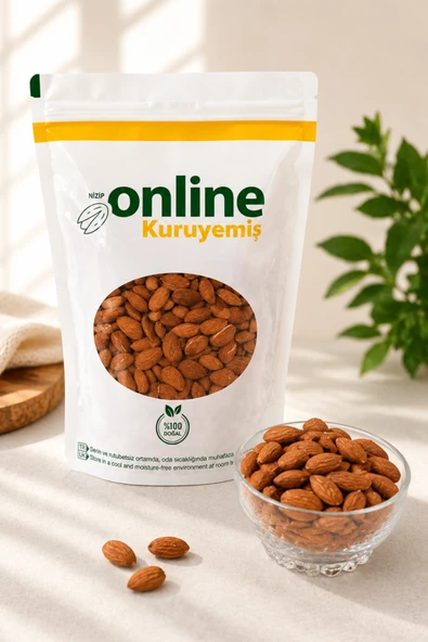 Online Kuruyemiş İthal Badem İçi Kav. 500 gr ürün görseli 1
