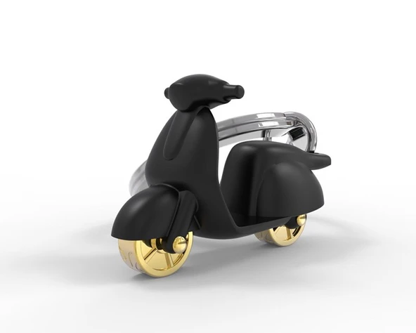 Metalmorphose Scooter Anahtarlık Siyah ürün görseli 1