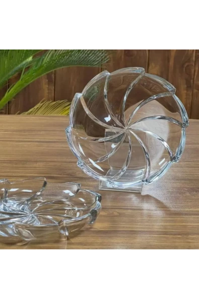 Tatlı & Pasta Tabağı Kristal 18 Cm 6 ADET ürün görseli 1