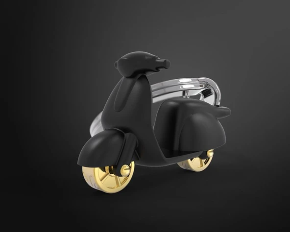 Metalmorphose Scooter Anahtarlık Siyah - Resim 4