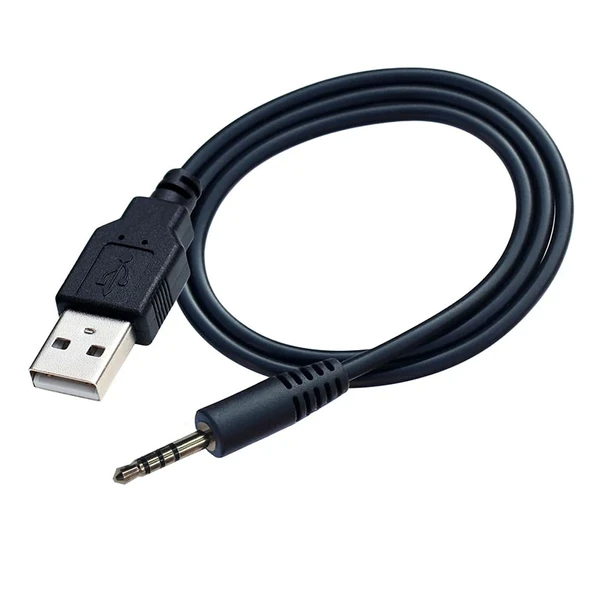 usb 2.0 to 2.5mm 4 boğum  Stereo 4 kutuplu şarj ve data kablosu ürün görseli 1