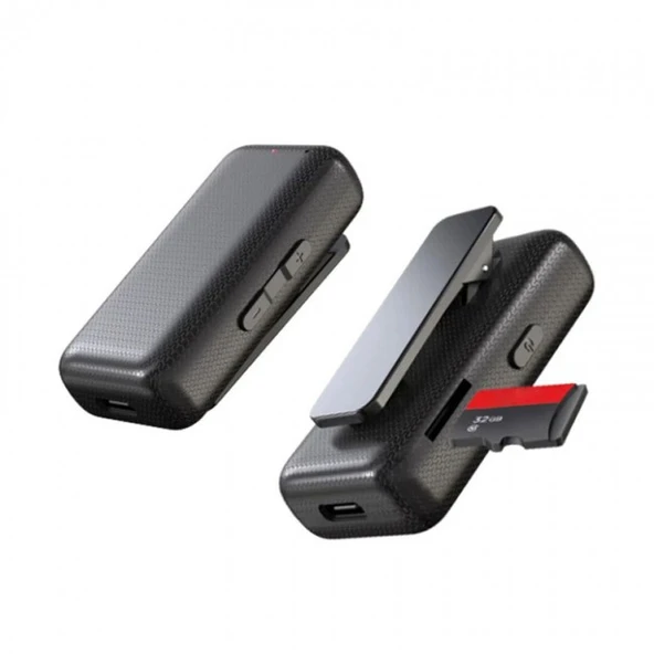 Aux Bluetooth V5.3 şarjlı ses alıcı-verici Mikro hafıza kart girişli bluetooth adapör ürün görseli 1
