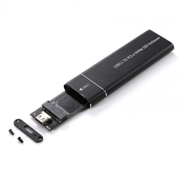 Usb 3.1 Type c  Nvme ssd taşınabilir harici harddisk kutusu ürün görseli 1