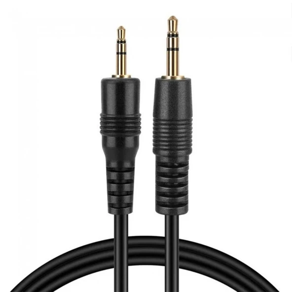3,5 mm stereo erkek to 2.5 mm stereo erkek audio ses kablosu 1.5m ürün görseli 1