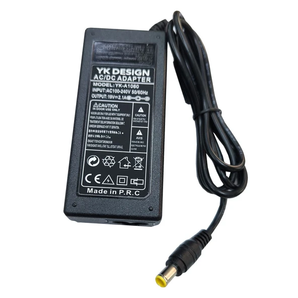19v 2.1A sony uyumlu norebook adaptörü iğneli uç çapı 6.5mm*4.4 mm ürün görseli 1