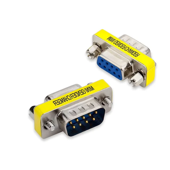RS232 dişi erkek çevirici rs232 db9 dişi erkek com çevirici dönüştürücü ürün görseli 1