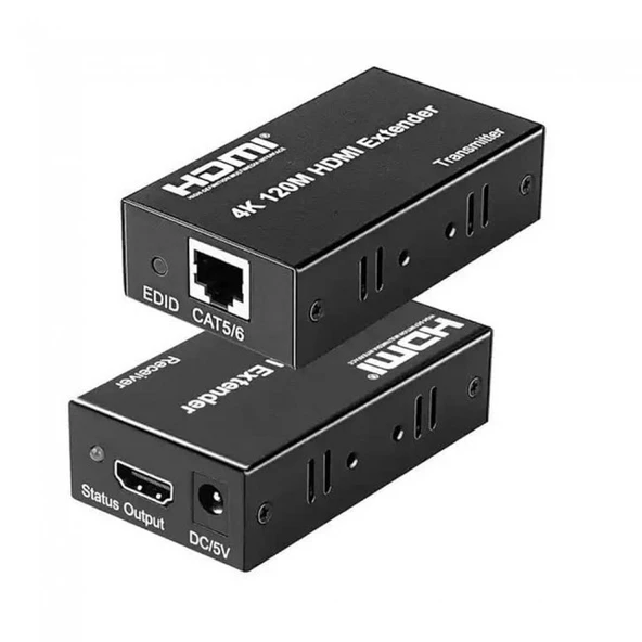 HDMI 4K 120m Extender  alıcı -verici transmitter receiver hdmı Genişletici ürün görseli 1