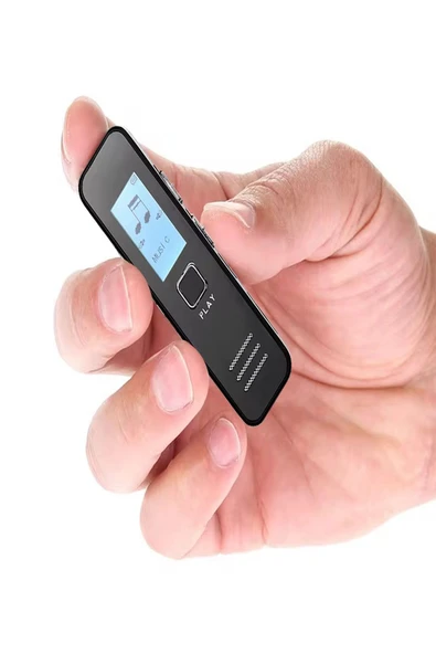 ULTRATEKNO KB60 Dijital Mini Ekranlı 32GB Ses Kayıt Cihazı MP3 Çalar Ders Kaydı Röportaj Kaydı ürün görseli 1