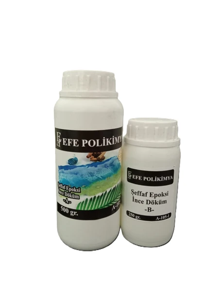 Şeffaf Epoksi İnce Döküm A-105-1 750Gr ürün görseli 1