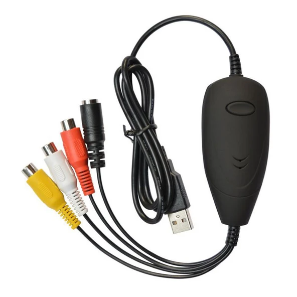 Usb 2.0 video capture Kart VHS, Hi8 video kasetleri bilgisayara aktarma ürün görseli 1