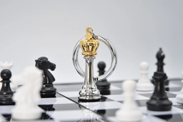 Metalmorphose King Chess Anahtarlık - Resim 3