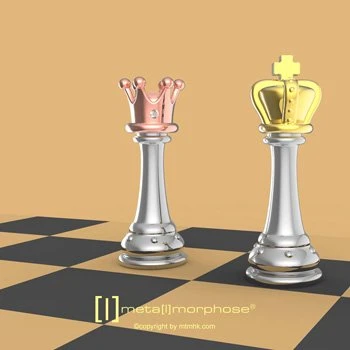 Metalmorphose King Chess Anahtarlık - Resim 5