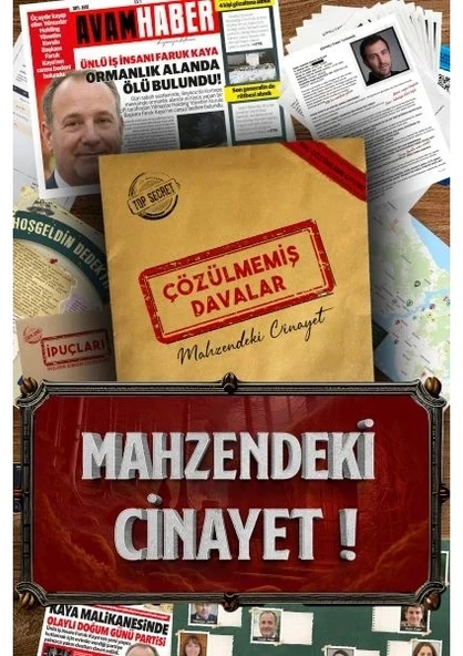 Mahzendeki Cinayet Dava No:002 Molfy Kutu Oyunları ürün görseli 1