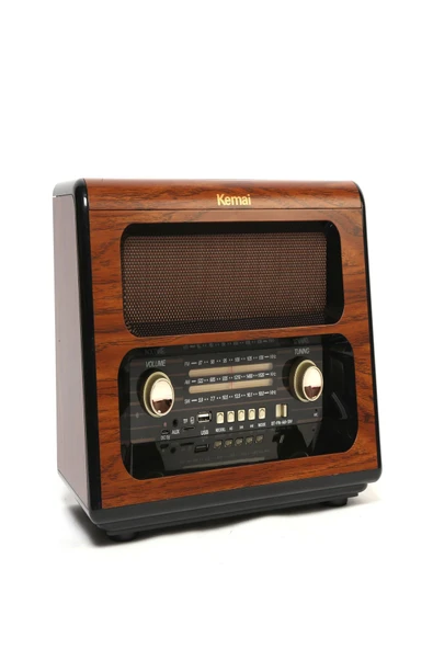 ULTRATEKNO Retro Analog Radyo MD-1910BT Şarjlı Nostaljik Radyo Bluetooth Fm Radyo USB SD MP3 ürün görseli 1