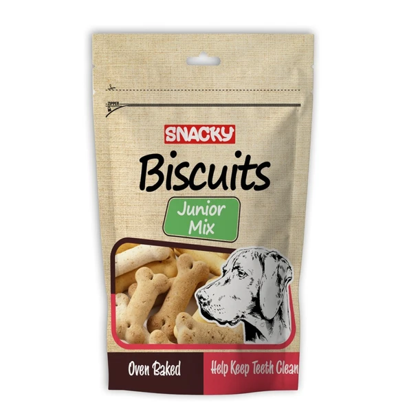 Snacky Junior Mix Köpek Bisküvisi 200 gr ürün görseli 1