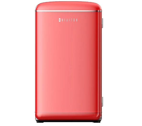 Dijitsu DB120RRE Retro Kırmızı Mini Buzdolabı ürün görseli 1