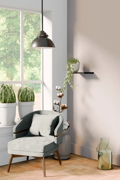 yankı-byeg 20 Cm Mat Siyah Mdf Uçan Duvar Rafı Gizli Bağlantı Çiçeklik ürün görseli 1