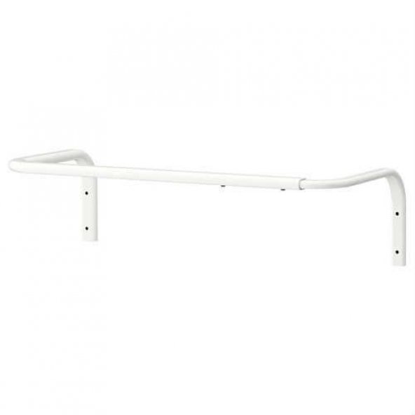 Elbise Duvar Askısı Çelik Askılık IKEA Metal Askı 60/90x26 cm ürün görseli 1