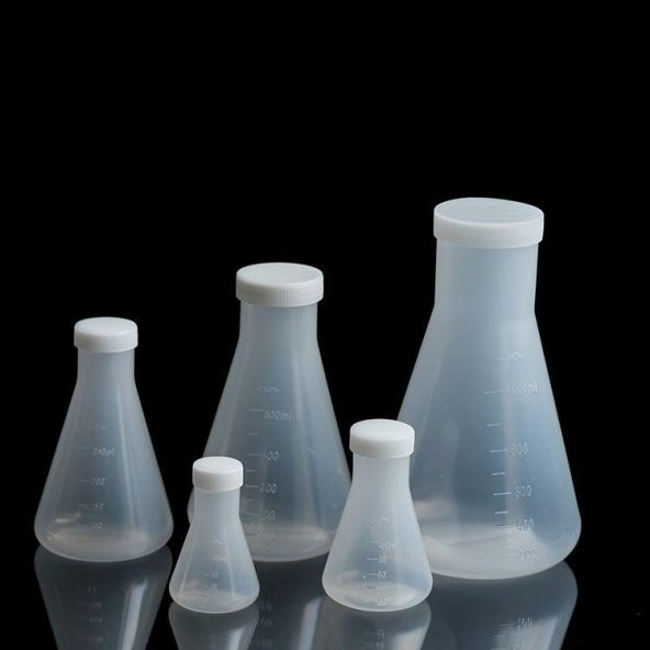Erlenmeyer SETİ (50+100+250+500+1000) ml ürün görseli 1