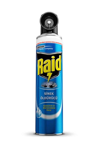 Raid Sinek Öldürücü Sprey, 300ml (SİVRİSİNEK VE KARASİNEKLERE KARŞI) ürün görseli 1