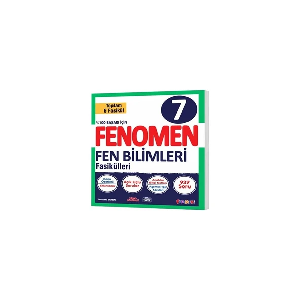 Fenomen 7 Fen Bılımlerı Fasıküllerı (Toplam 6 Fasıkül) 2024 Basım ürün görseli 1