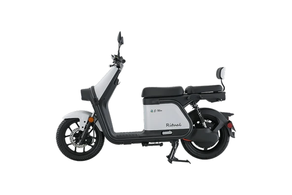 Mondial E-Mon Ritual Elektrikli Motosiklet Beyaz 2023 - Mondimotor ürün görseli 1