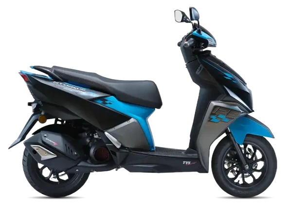 TVS Ntorq 125 RE Scooter Motosiklet Mavi 2024 ürün görseli 1