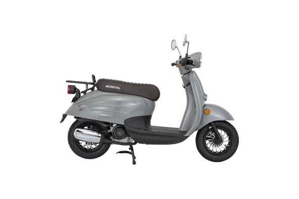 Mondial 50 Turismo Scooter Motosiklet Gri 2026 - MondiMotor ürün görseli 1