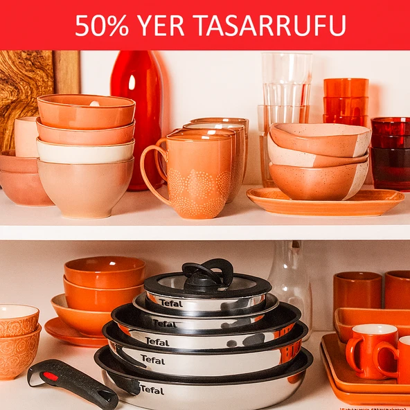 PTTAVM: TEFAL Ingenio Emotion 2X Titanyum 13 Parça Tava Seti