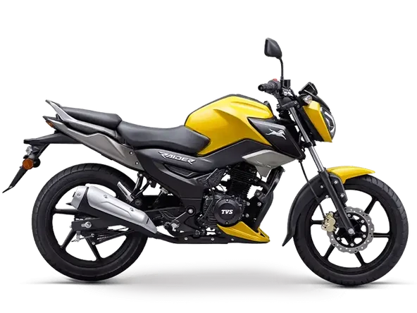 TVS Raider 125 Motosiklet Sarı 2026 - MondiMotor ürün görseli 1
