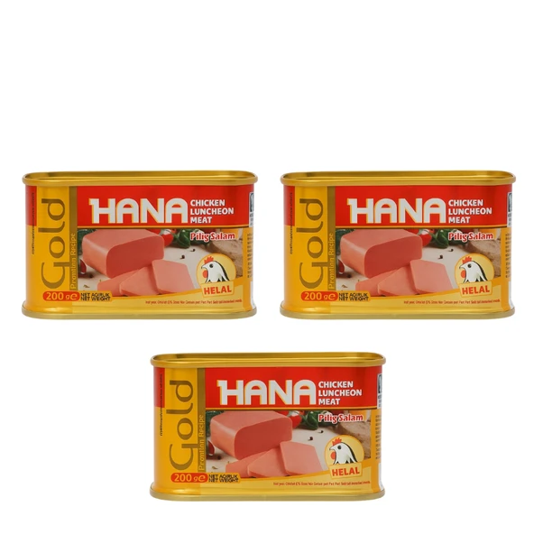 Hana GOLD PİLİÇ SALAM 200 GR X3 ADET ürün görseli 1
