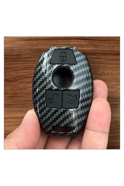 Mercedes Gla Cla Glk Glc Cls W204 W463 W176 W251 W205 Amg Karbon Anahtar Kılıf 2.Resime Bakınız ürün görseli 1