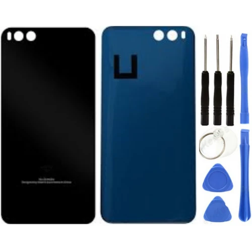 Xiaomi Mi 6 Uyumlu Arka Pil Kapağı Siyah + Tamir Seti ürün görseli 1