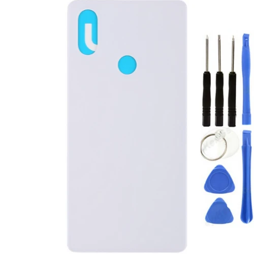 Xiaomi Mi 8 SE Uyumlu Arka Pil Kapağı Beyaz + Tamir Seti ürün görseli 1